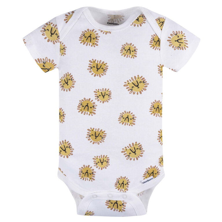 Gerber Childrenswear    Lot de 3 body manches courtes Marron 