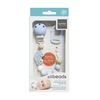 Silibeads silicone pacifier clip Blue Car
