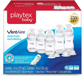 Ensemble cadeau biberons anti-coliques de Playtex