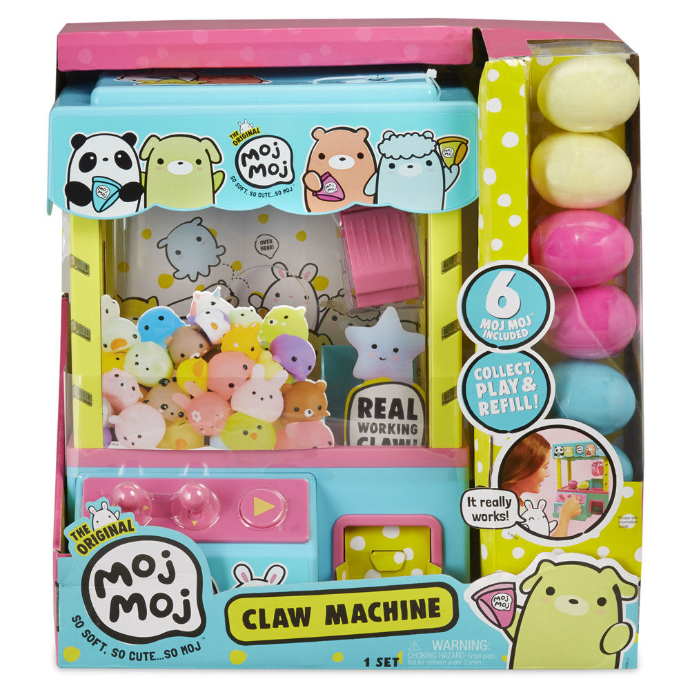 The Original Moj Moj Claw Machine with Lights Sounds French Edition