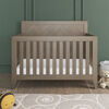 Child Craft Kieran 4-in-1 Convertible Crib, Crescent Gray