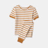 Short Sleeve 2 Piece Sleep Orange Stripe 3Y