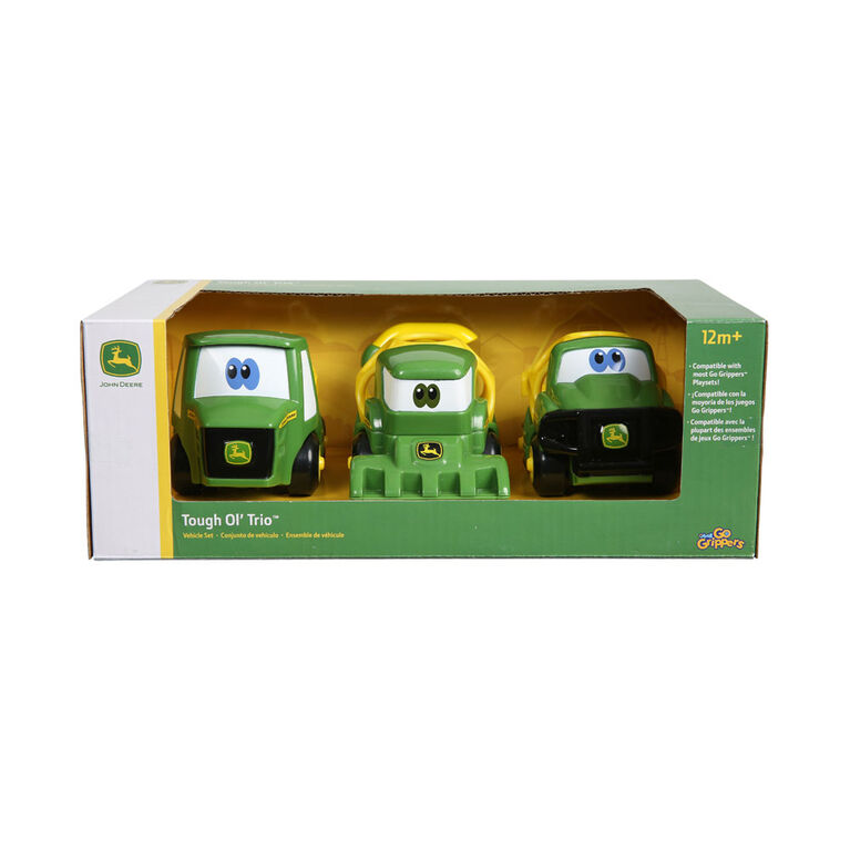 Go Grippers John Deere paquet de 3 véhicules agricoles