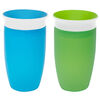 Munchkin - Paquet de 2 tasses Miracle 360 degrés sans BPA 296 ml - vert