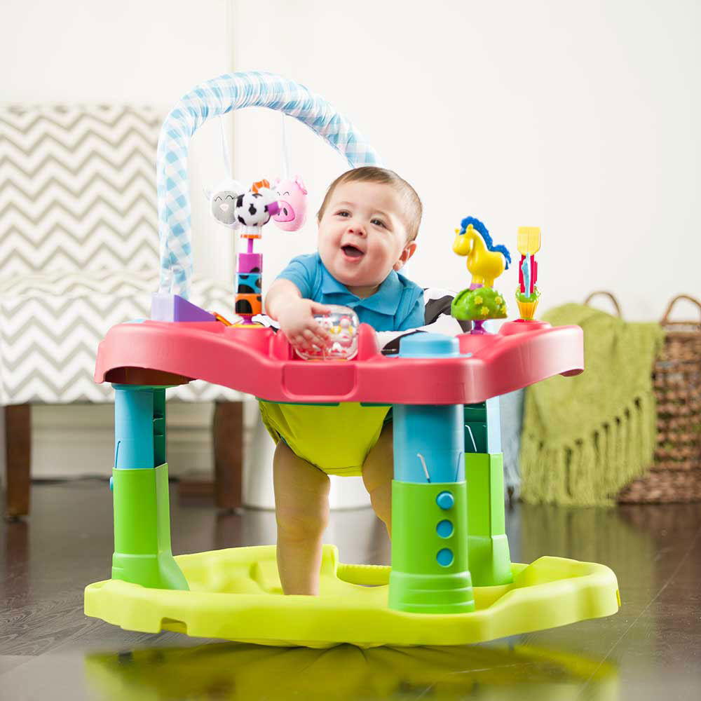 exersaucer with wheels canada