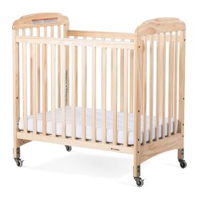 Fondations Next Gen Serenity Fixed Side Compact Lattes Crib, Natural