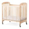 Foundations Next Gen Serenity Fixed-Side Compact Slatted Crib, Natural