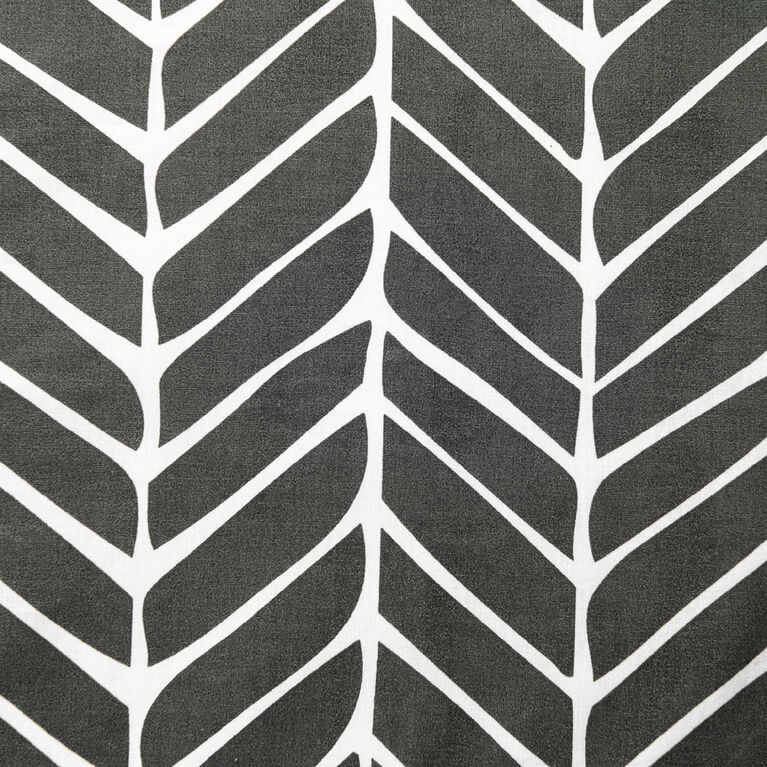 Perlimpinpin-Cotton fitted sheet-Chevron