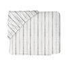 Koala Baby - 1 Pk Flannel Sheet Grey Stripe