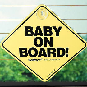 Safety 1st Baby On Board Sign - English Edition
