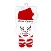 Baby Mode My 1st Christmas Hat, Bib and Sock Set Reindeer
