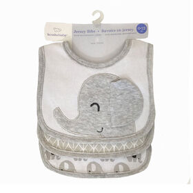 Koala Baby - 3 Pack Grey Elephant 3D Jersey