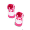 So Cute by Baby Mode 3 Pairs Crew Sock: Ballet Slippers with 3D Bows