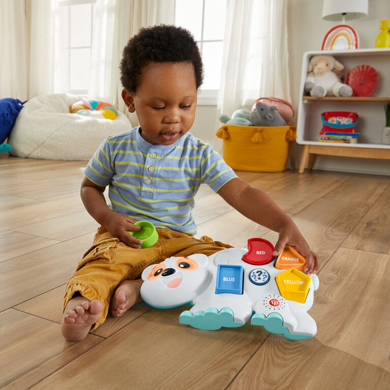 Fisher-Price Linkimals Puzzlin' Shapes Polar Bear - English Version