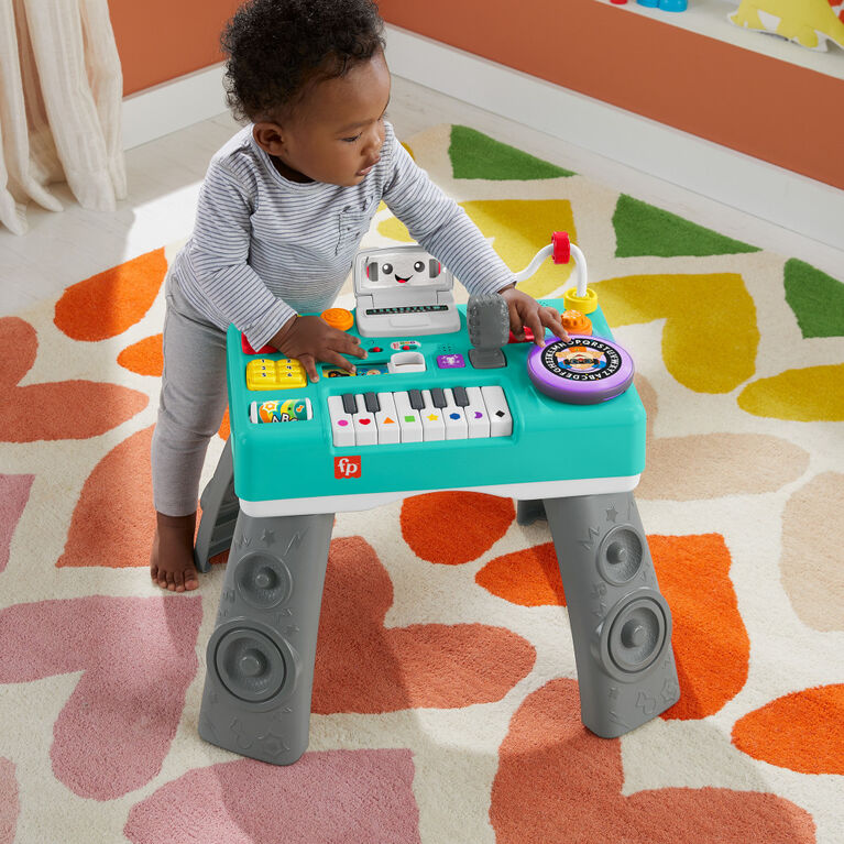 Fisher-Price -Rires et Éveil -Ma table d'activités de DJ, multilingue