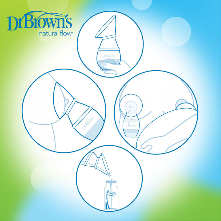 Dr. Brown's Silicone One-Piece Breast Pump