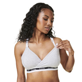 Bravado Designs Original Nursing Bra, Dove Heather