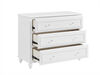 Briella 3 Drawer Dresser White