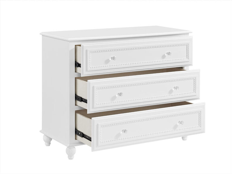 Briella 3 Drawer Dresser White