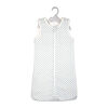 Baby Mode Signature 2 Layer Muslin/Mink Sleep Sack: Sage Grid 0-6M