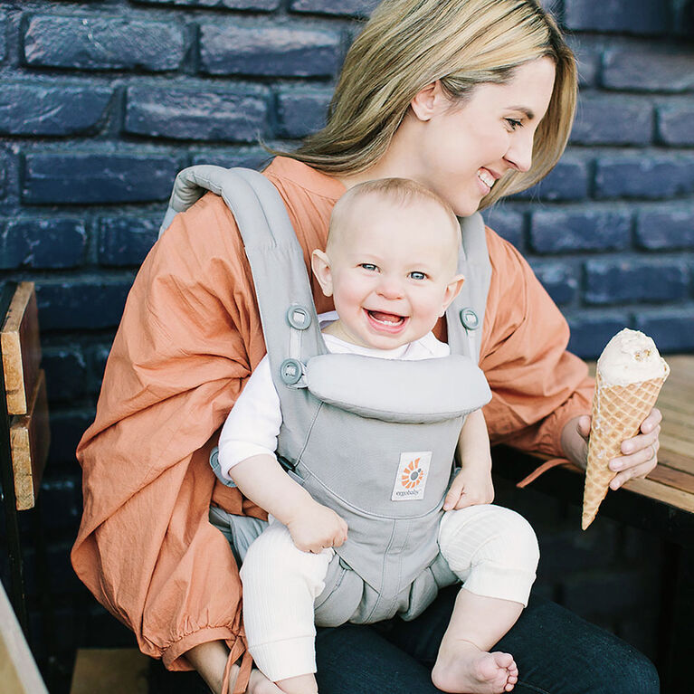 Ergobaby Omni 360 AllinOne Ergonomic Baby Carrier Pearl Grey