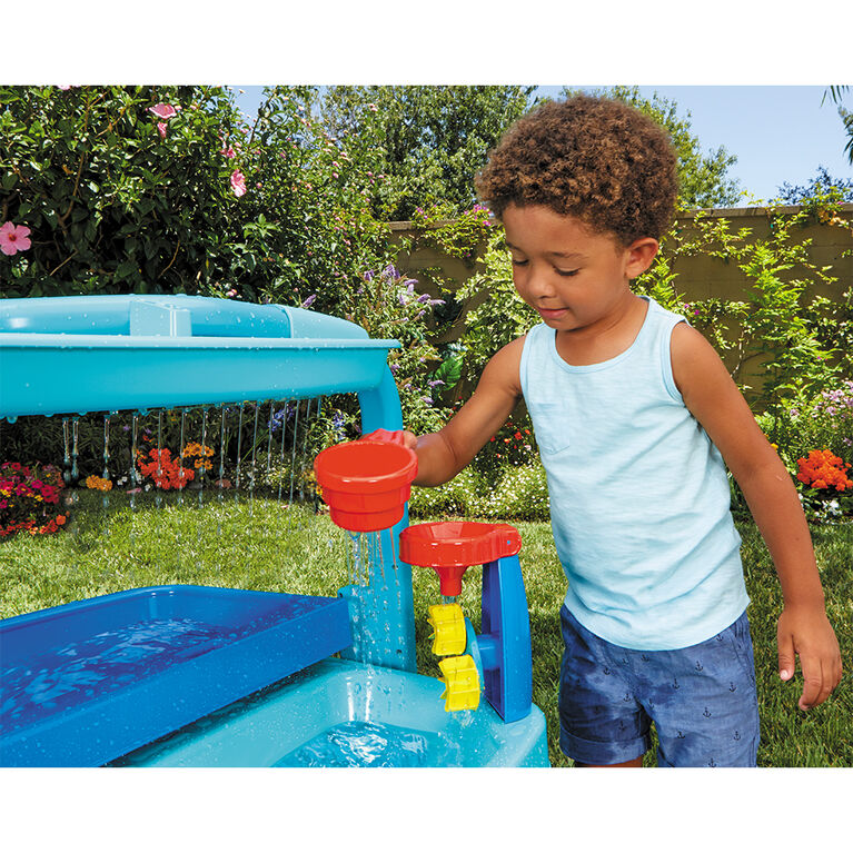 Table pliante de jeu d'eau Little TikesMD Easy StoreMC pour l'extérieur avec accessoires