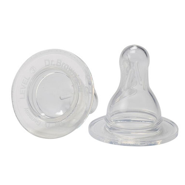 Dr. Brown's - T&eacute;tine en silicone - Standard, phase 3