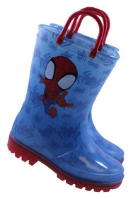 Bottes de pluie éclairées Spidey et Ses Amis, bleu