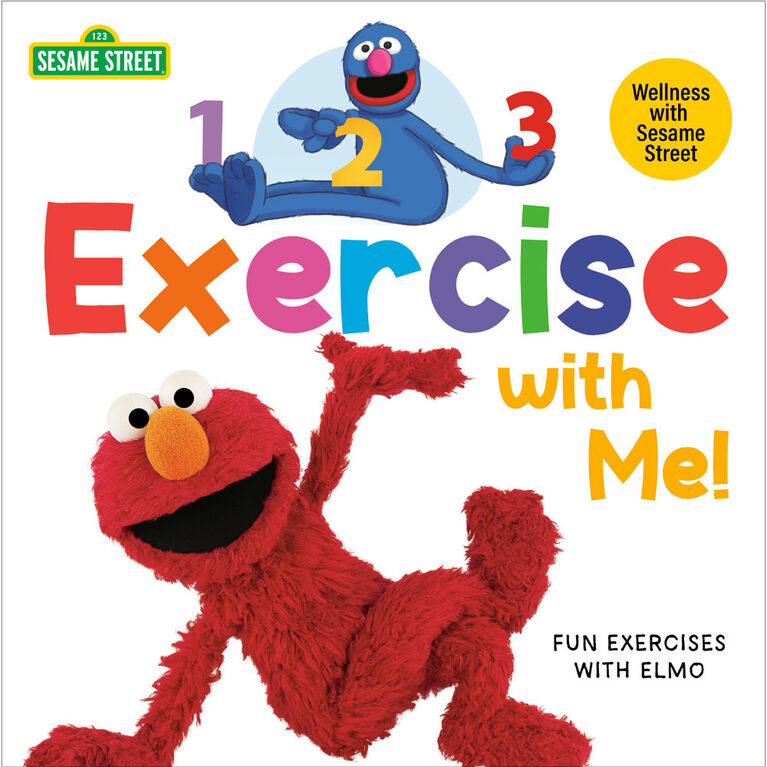1, 2, 3, Exercise with Me! Fun Exercises with Elmo (Sesame Street) - &Eacute;dition anglaise