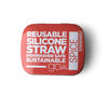 Silikids - Single Reusable Silicone Straw with Case
