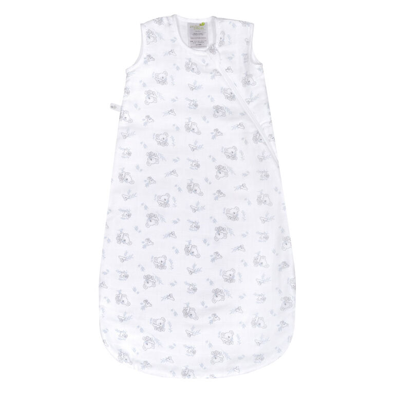 Sac de nuit en mousseline de coton Perlimpinpin - Koalas, 0-6 Mois