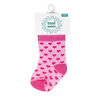 Small Wonder - Baby Sock,Pink Heart 6-12M