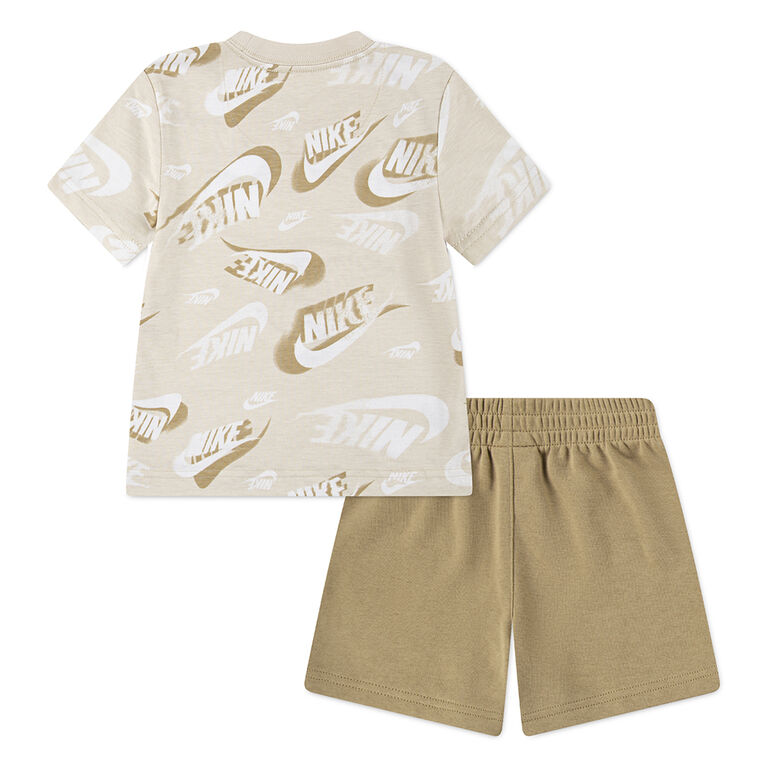 Nike Shorts Set - Biege