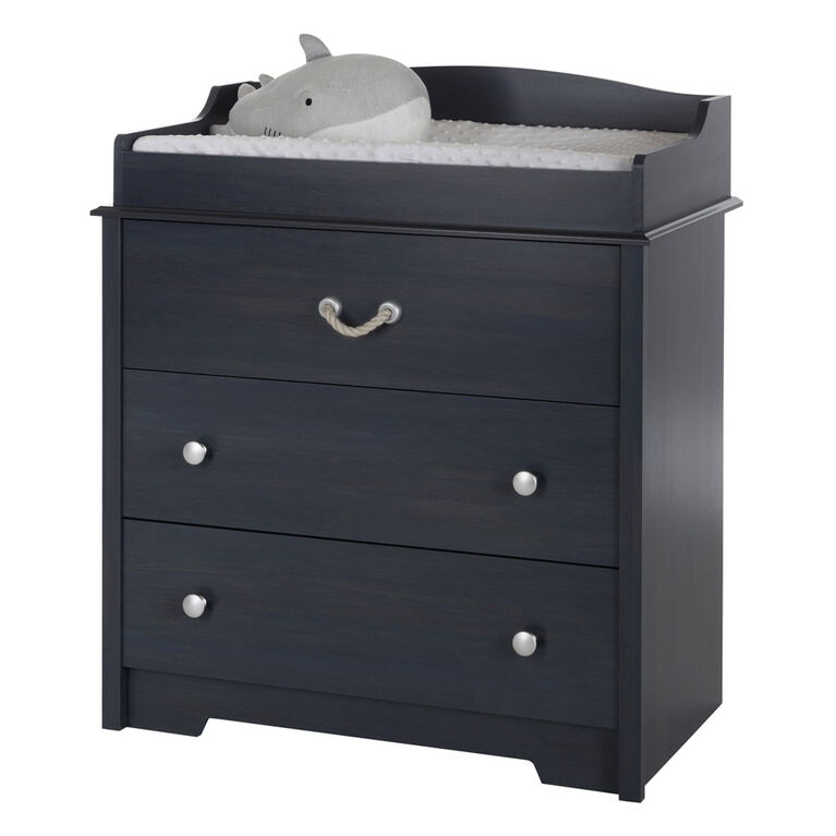 South Shore, Changing Table with Drawers - Blueberry