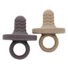 Siliteethe Silicone teethers  Sparrow/Toasted Almond