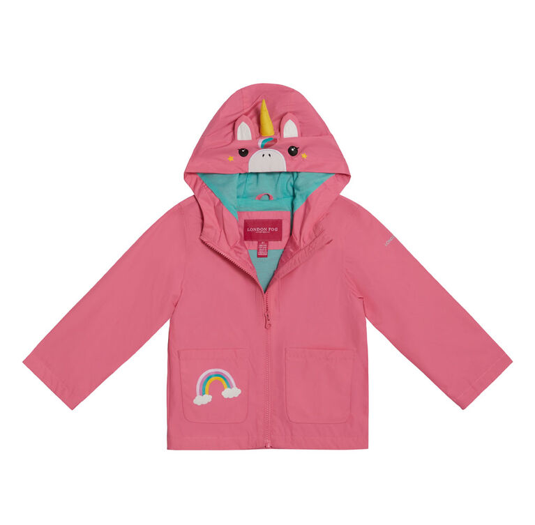 London Fog Rainslicker Pink 12 Months