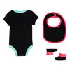 Ensemble Cadeau Neon Nike - Noir, Taille 0-6 mois