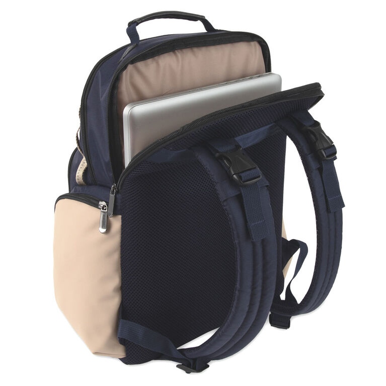 Baby Essentials Deluxe Backpack - Navy