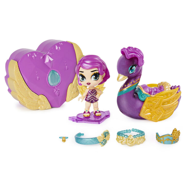 Hatchimals Pixies Riders, Lilac Luna Pixie and Swanling Glider