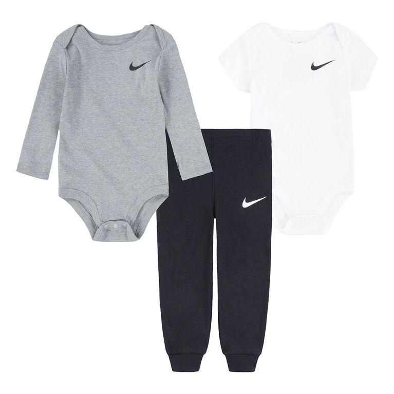 Nike Essentials 3 Piece Pants Set - Black - 6 Months