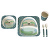 Safety 1St Bamboo Feeding Gift Set-Sloth