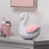Bedtime Originals - Blossom Plush White Swan - Rose - White