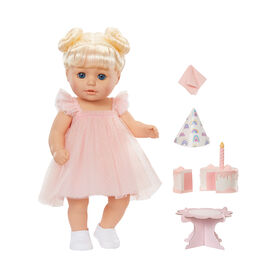 Poupon d'anniversaire BABY born Annabell - yeux bleus