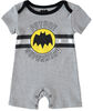 homme chauve-sourisnouveau-né future superhero 2 Pack barboteuse 3-6M gris