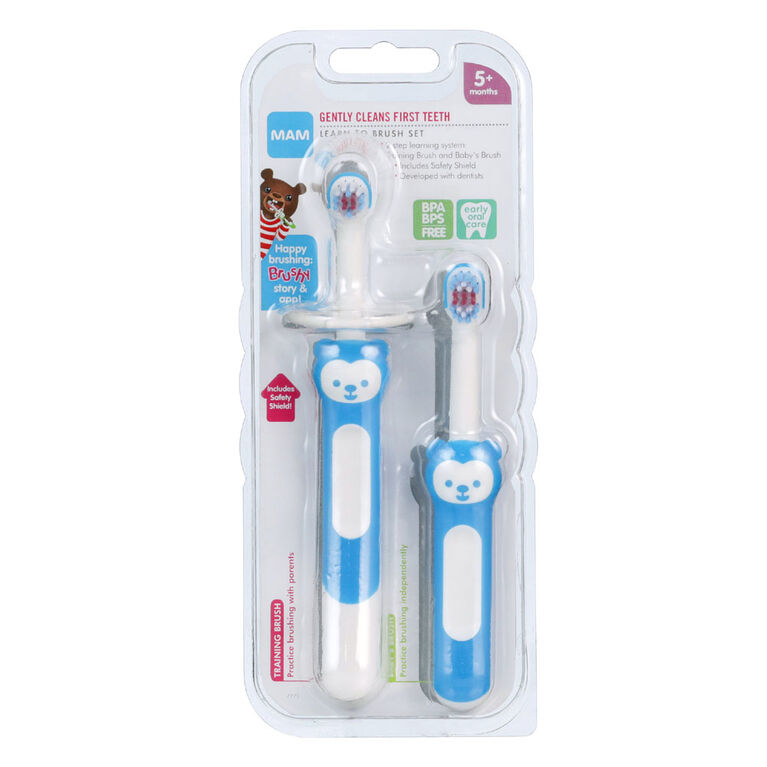 Ensemble d'apprentissage Learn to Brush MAM, 5 mois et plus, 1 unité,