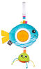 Benbat - Dazzle Friends Rattle Toy - Fish / Blue / 0-24 Months Old
