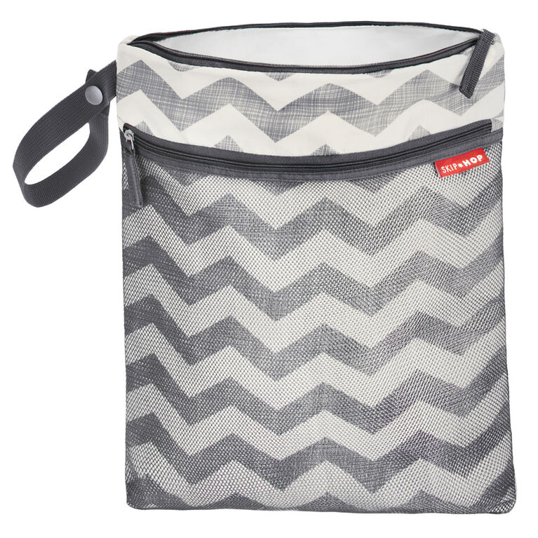 Skip Hop Grab & Go Wet/Dry Bag, Chevron