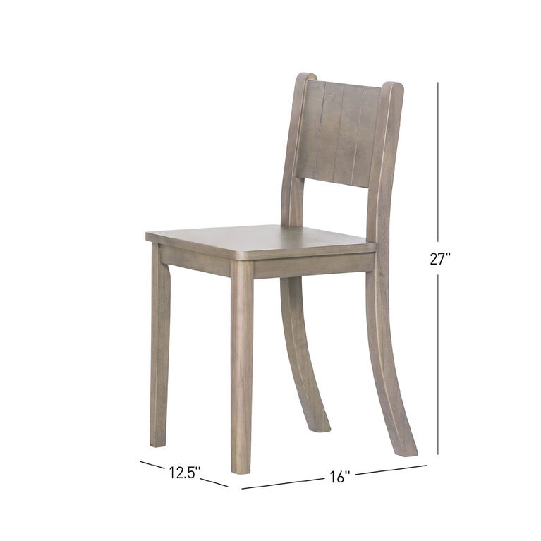 Forever Eclectic Café Kids Table & Chairs Set, Dusty Heather