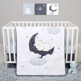 Bearly Dreaming 4 Piece Crib Bedding Set