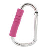 Nuby Handy Hook - Silver Aluminum with Fuchsia